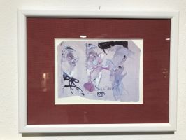 Bild Kunstdruck des Künstlers Horst Janssen mit dem Titel 