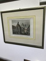 Bild Stahlstich,  Dom und die St. Anna Kapelle in Hildesheim .(301)